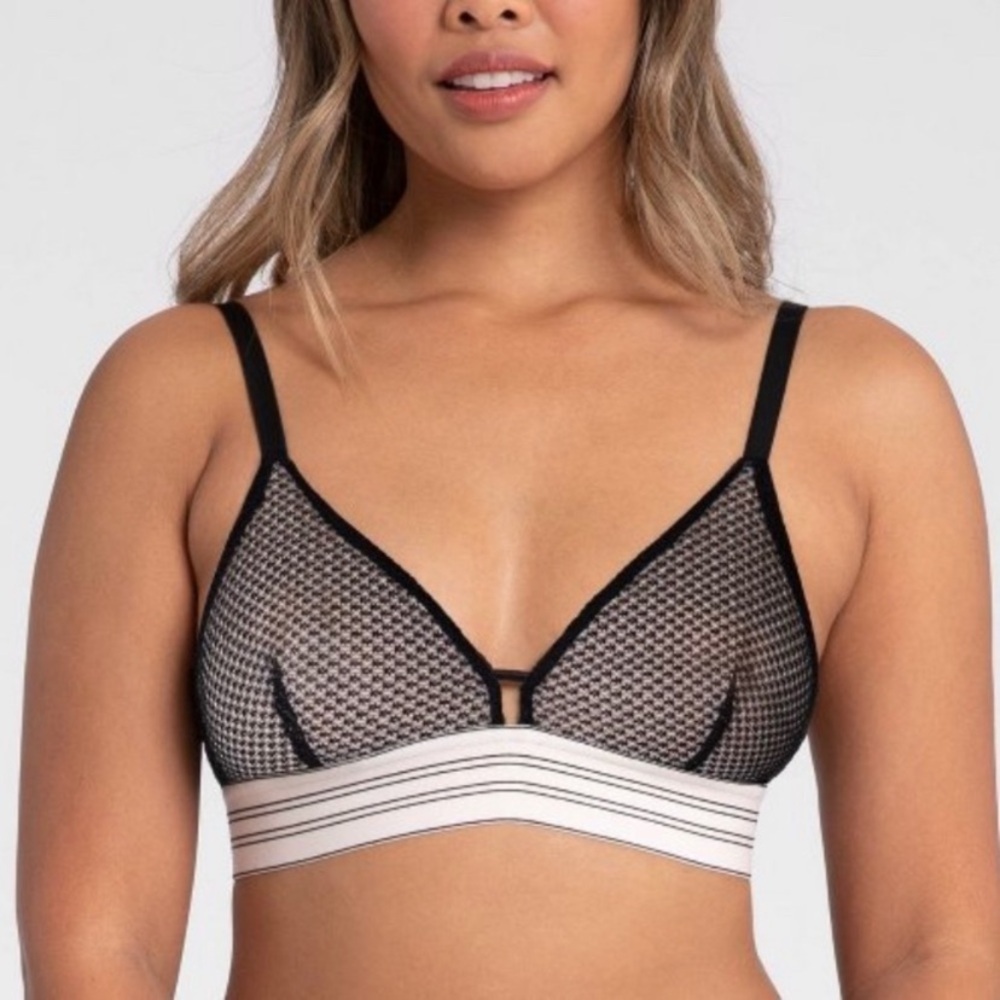 All.You.LIVELY Women's Geo Lace Bralette
- Jet Black new 🆕